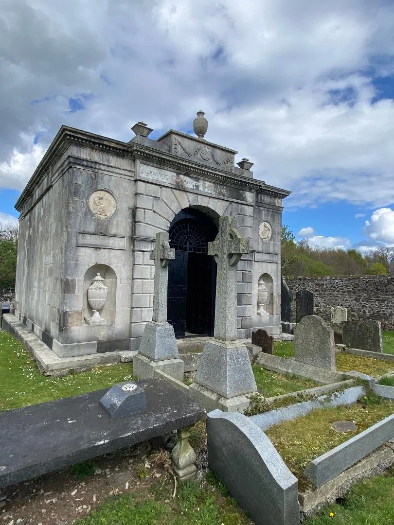 Templetown Mausoleum, Castle Upton, County Antrim, Northern Ireland, 13 April 2025