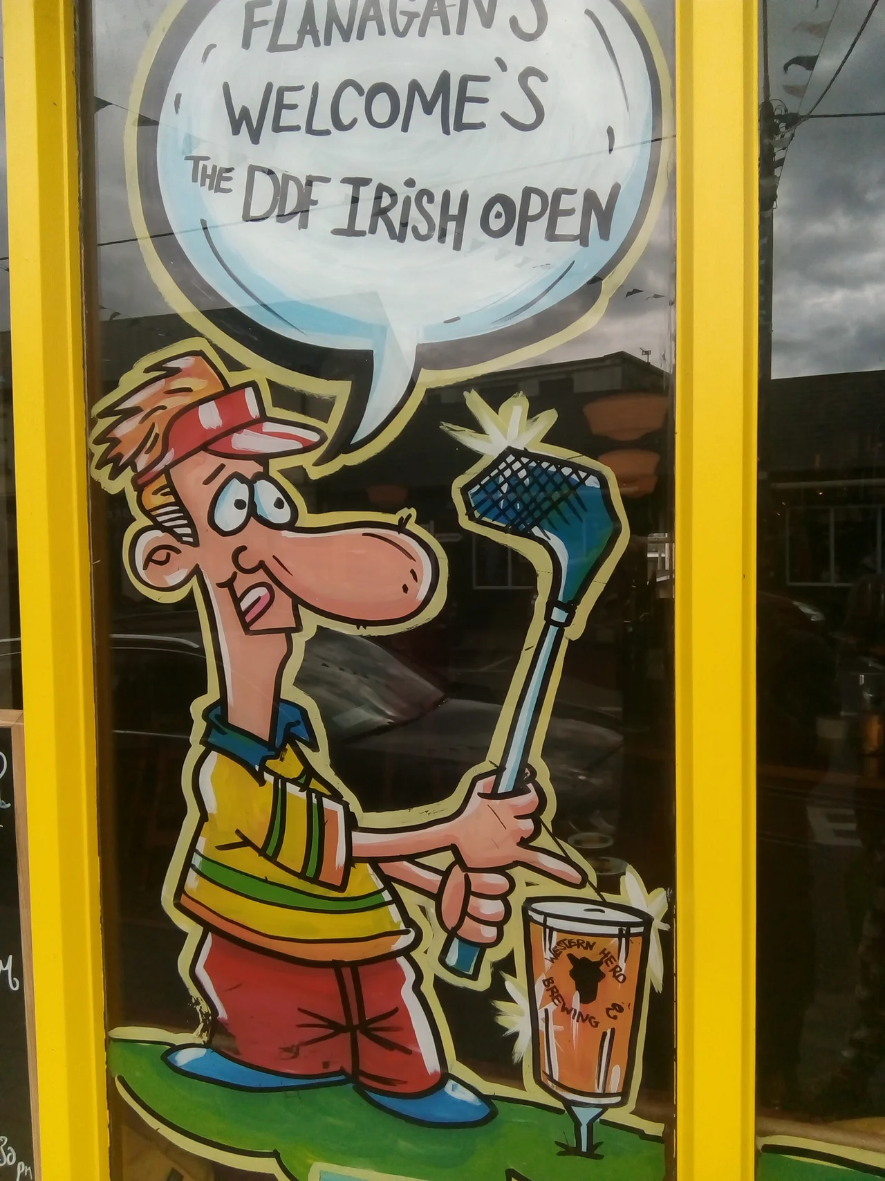 Irish Open (golf) poster