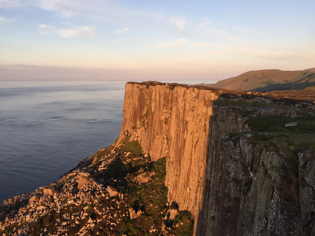 Complete Scream at Fair Head, Ireland