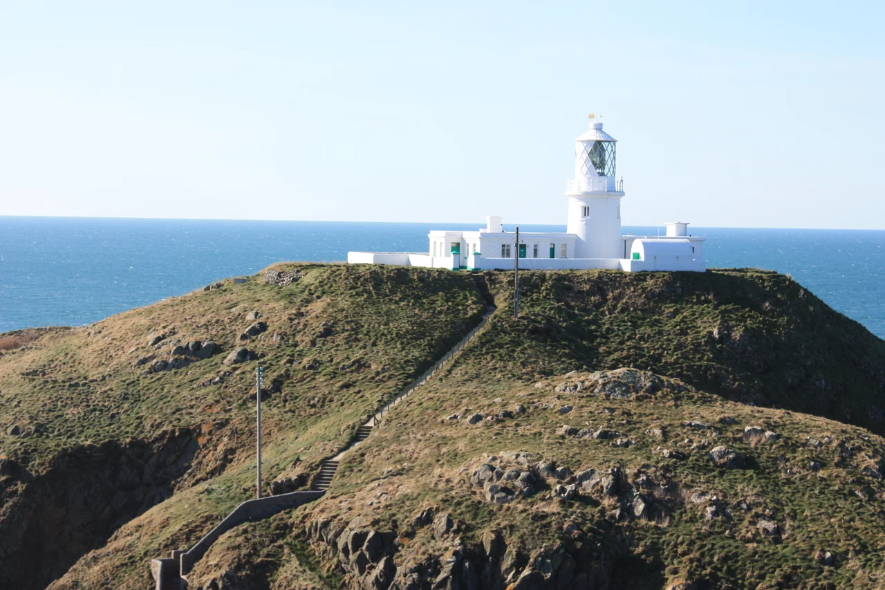 View of Strumble Head Lighthouse, Pembrokeshire