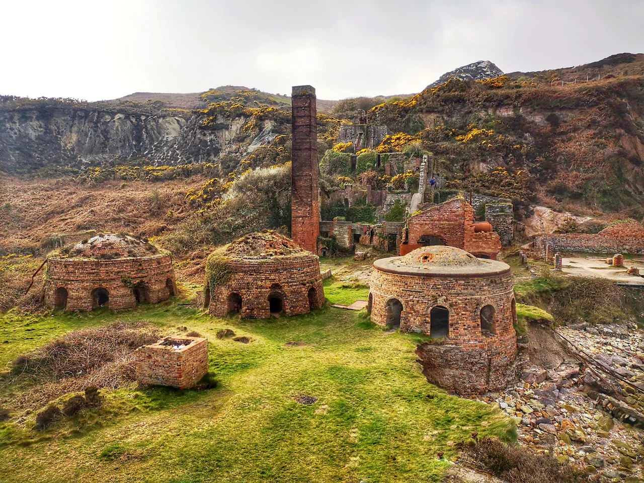 Near Amlwch on Isle of Anglesey.
Which closed in 1949.