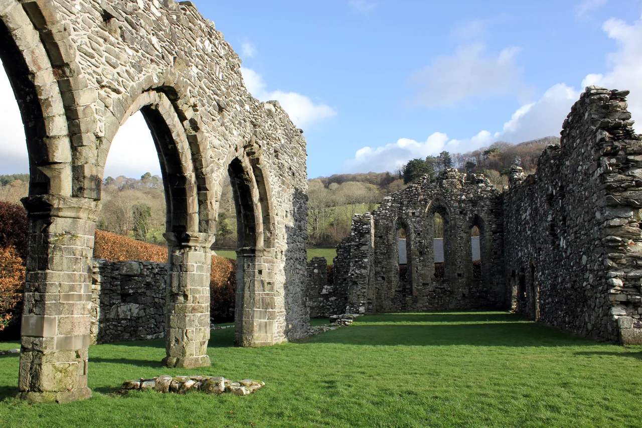 The Ruins of Cymer Abbey