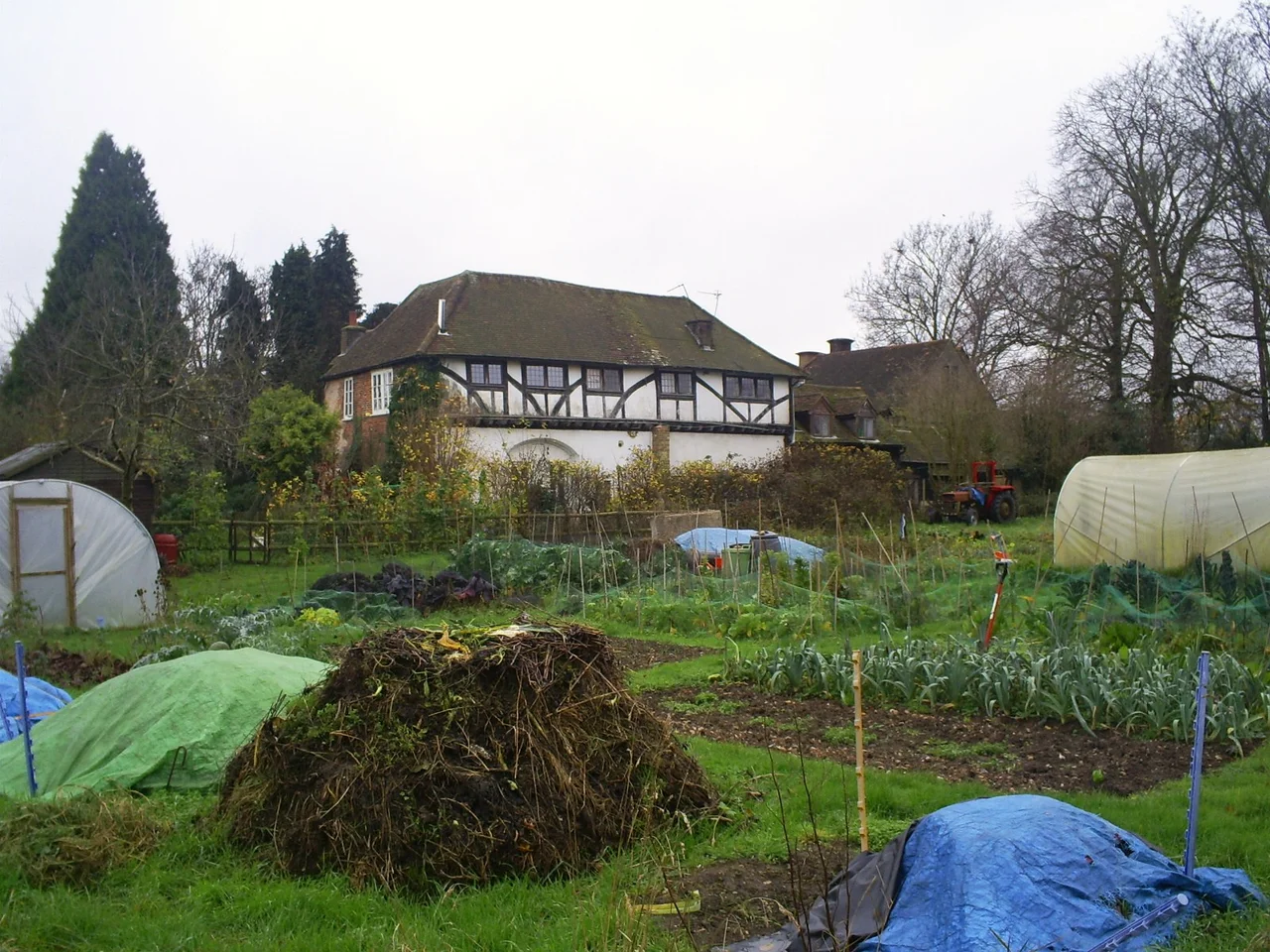 The Priory and allotments, Kings Langley