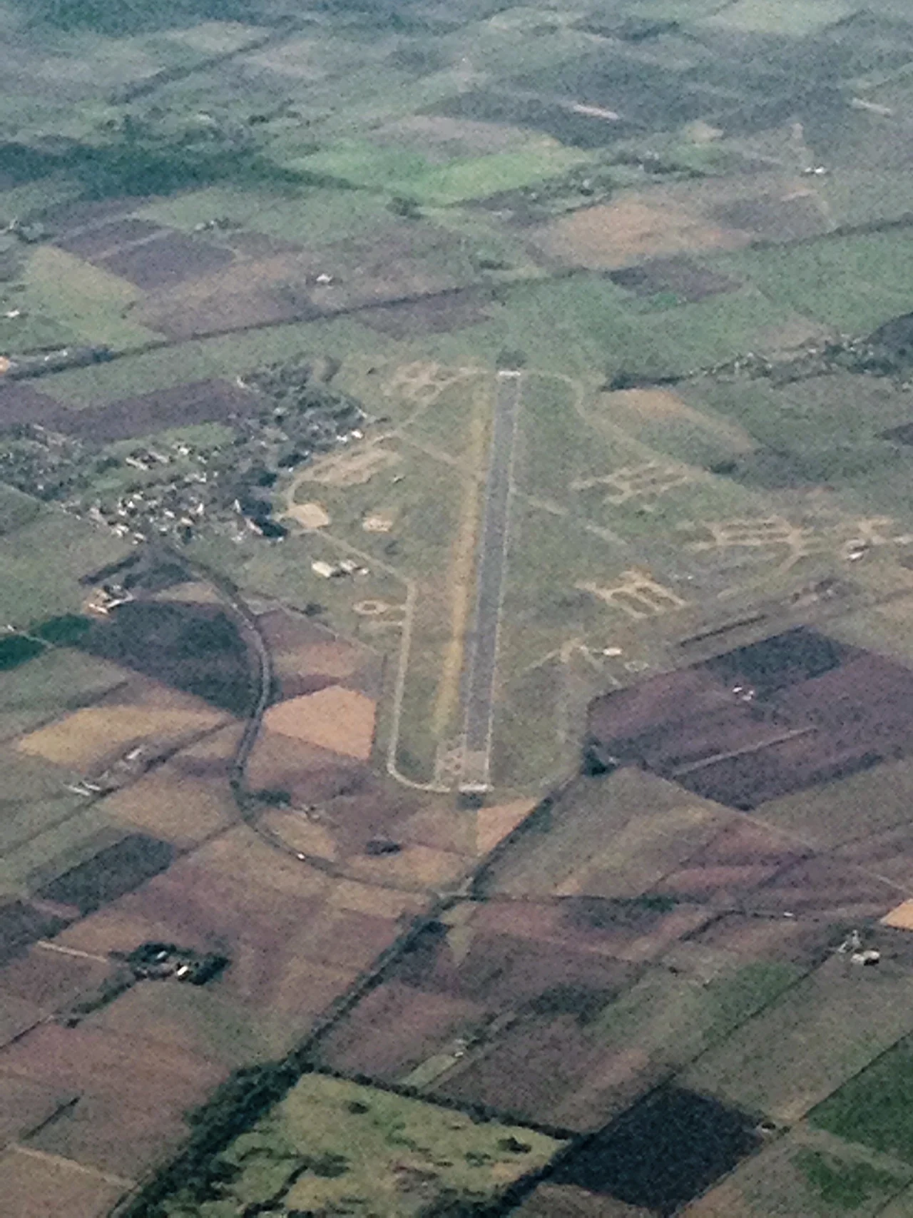 Aerial view of RAF Scampton