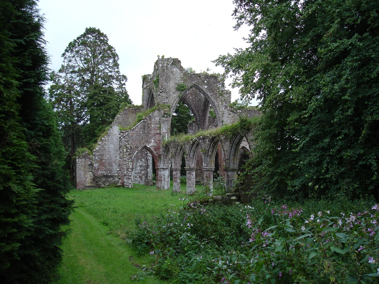 Photograph of Calder Abbey, Cumbria, England