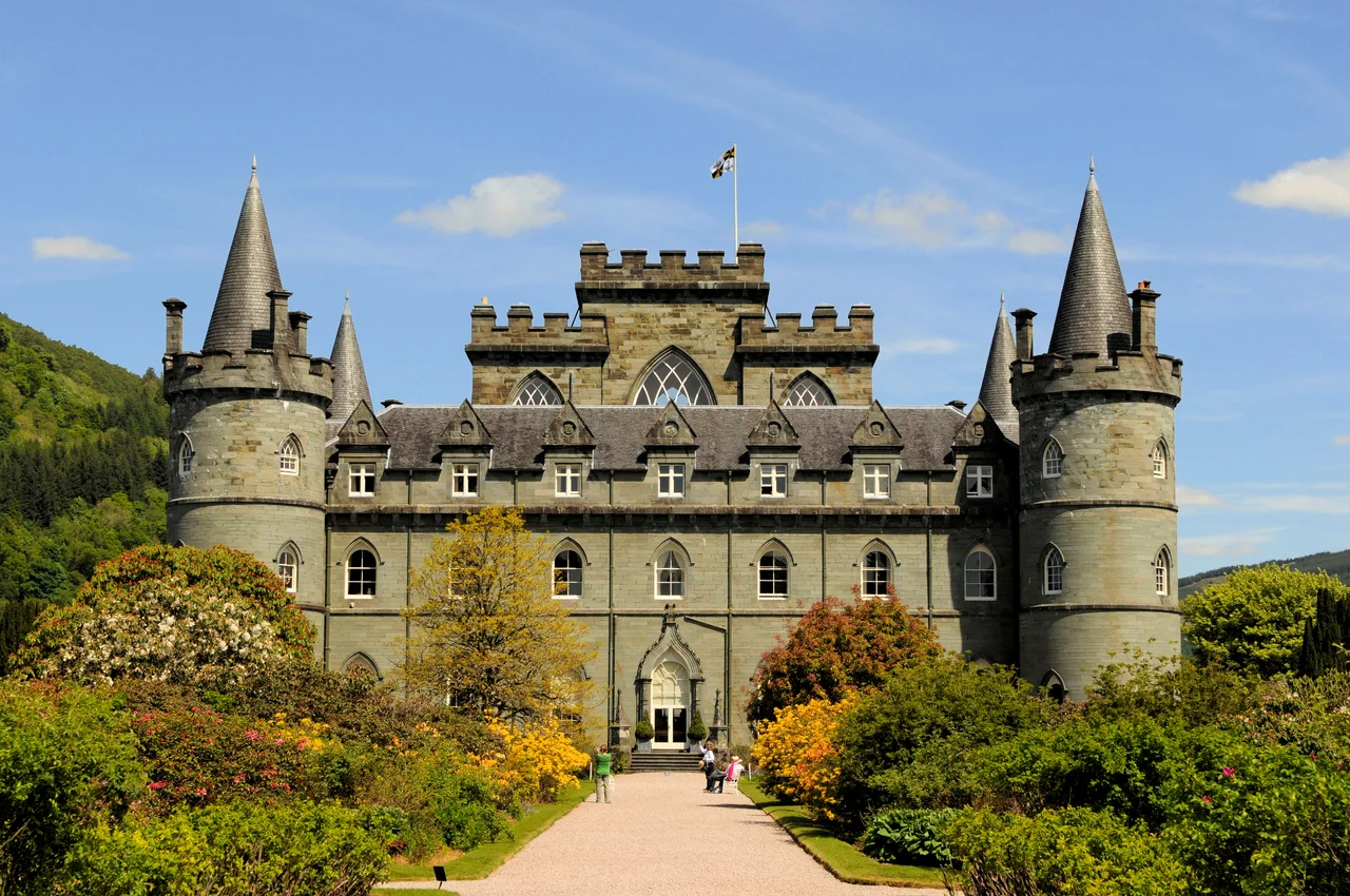 Inveraray Castle, Argyll and Bute, Scotland.