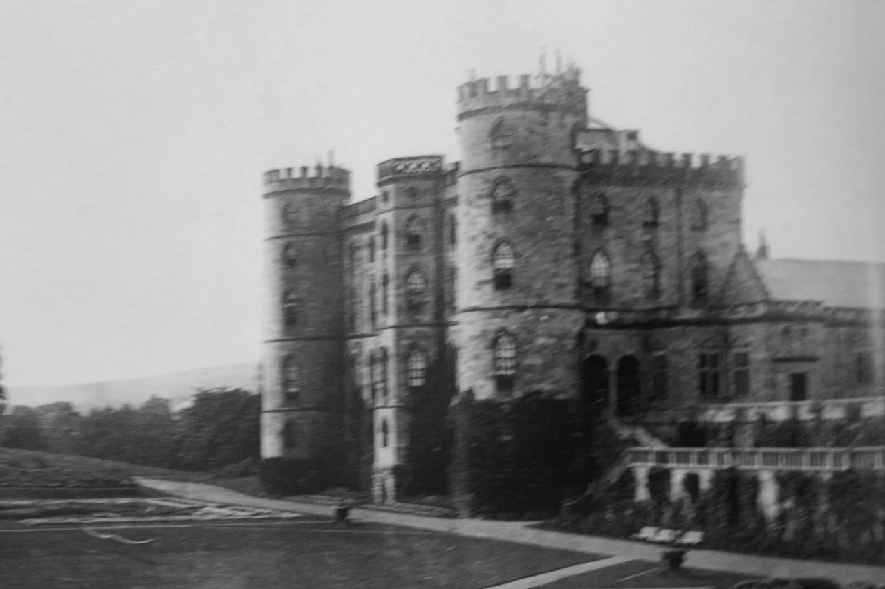 Douglas Castle in 1883