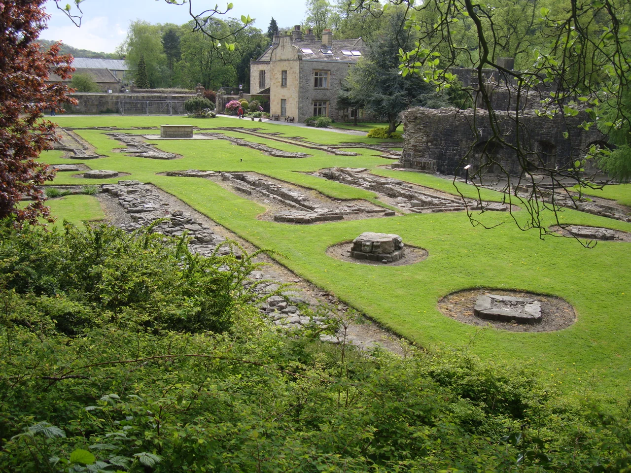 Photograph of Whalley Abbey, Lancashire, England