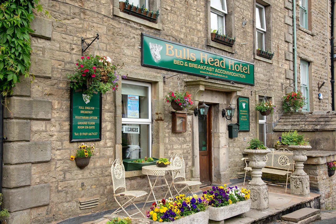 A traditional pub with rooms to let in Hawes, in the Dales of North Yorkshire
