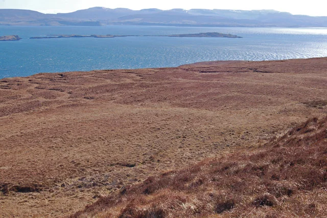 Relief map of the Isle of Skye, UK.
Equirectangular map projection on WGS 84 datum, with N/S stretched 180%
Geographic limits:

West: 6.85W
East: 5.5W
North: 57.8N
South: 57.0N