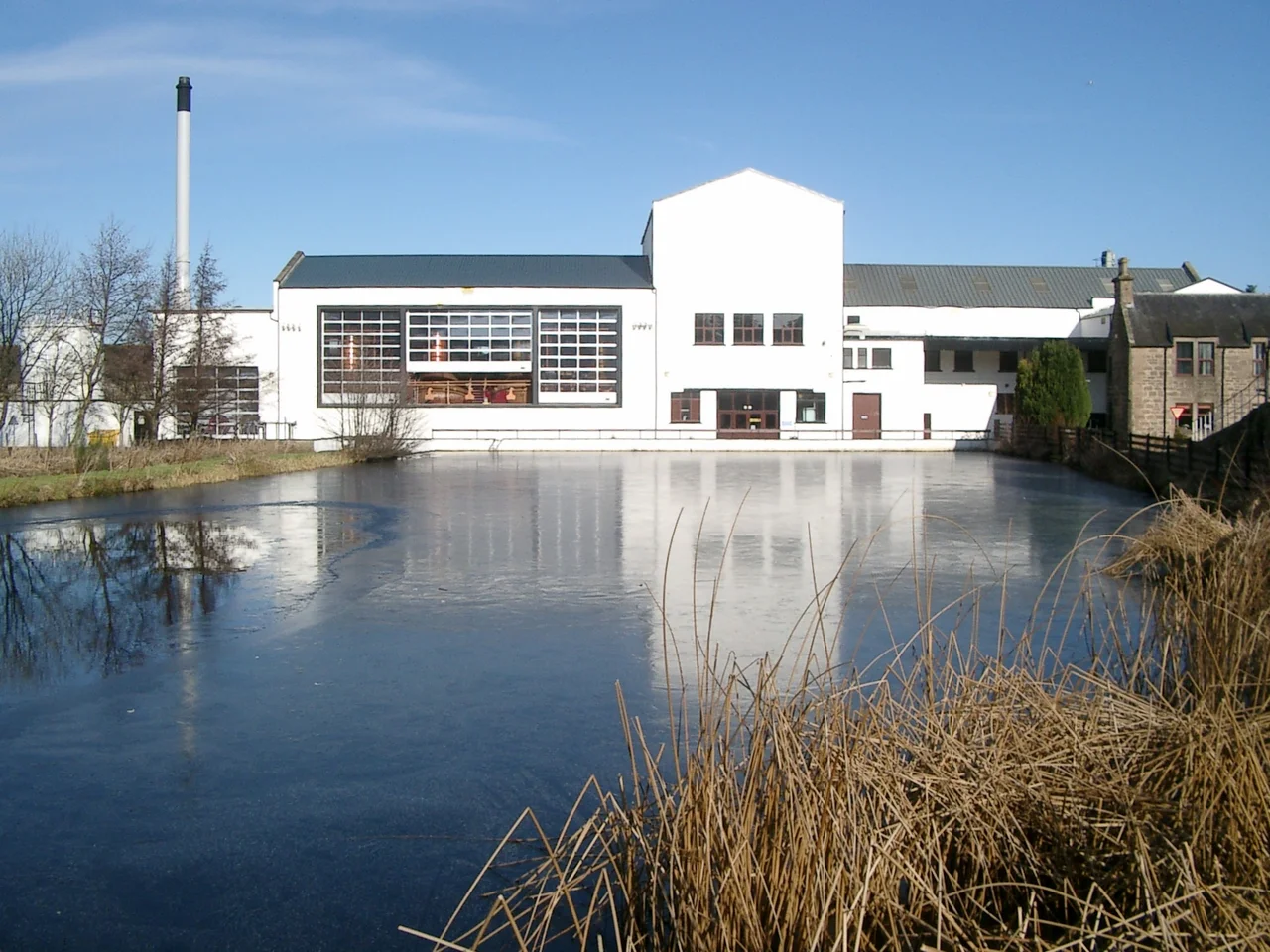 Royal Brackla Distillery Owned by John Dewar &amp; Co, this distillery near Nairn is now running again after having been closed for some years
Keywords: distillery whisky Brackla Nairn Scotland