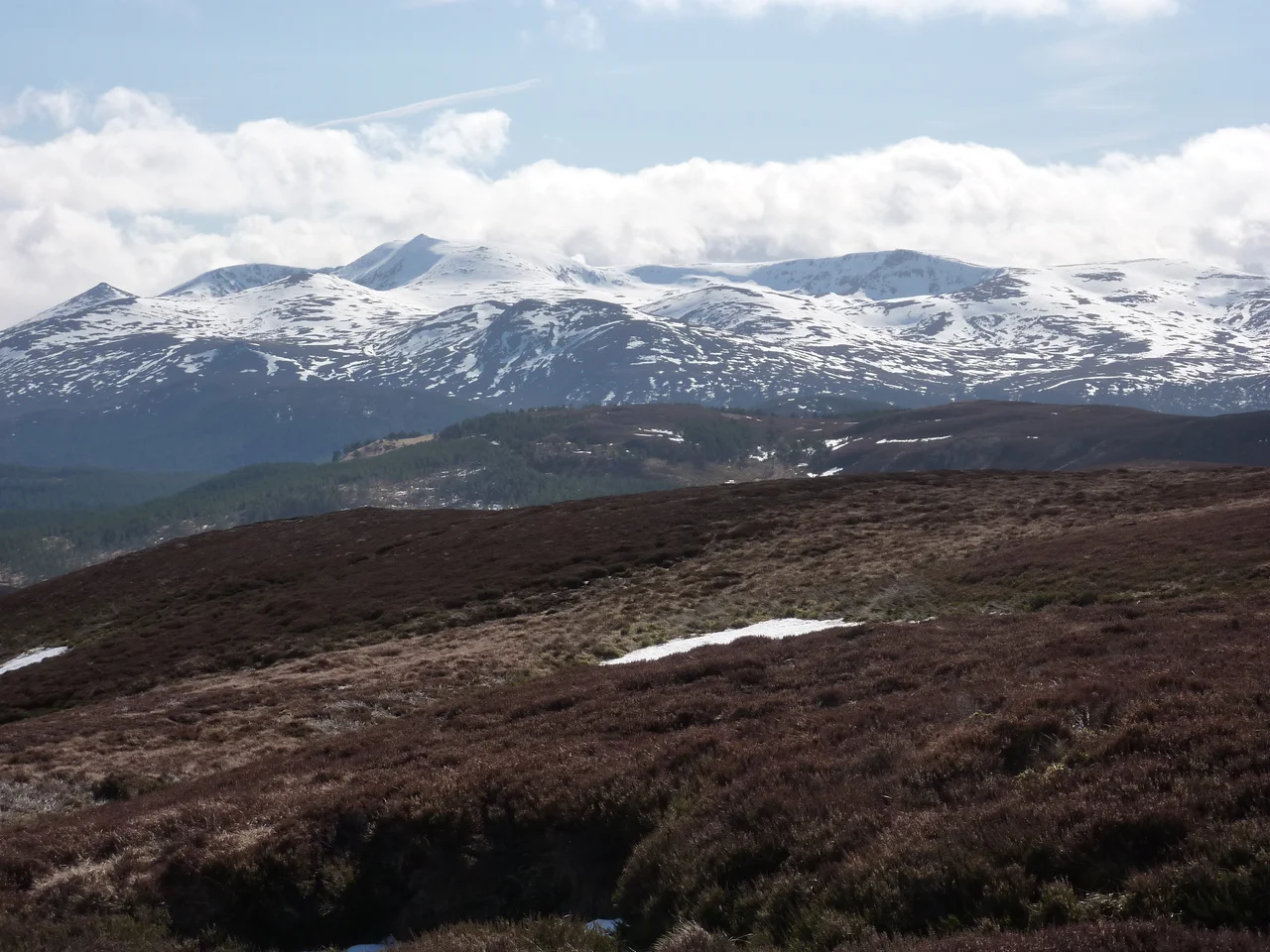 Schiehallion viewed across the River Tay, with its characteristic symmetry.