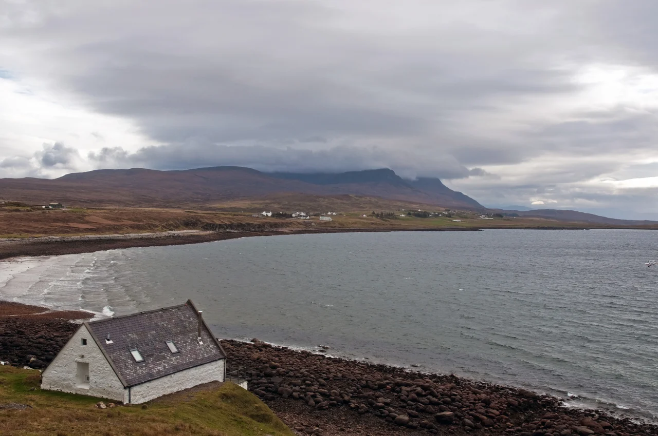 Ben Mór Coigach, from above Morefield, near Ullapool