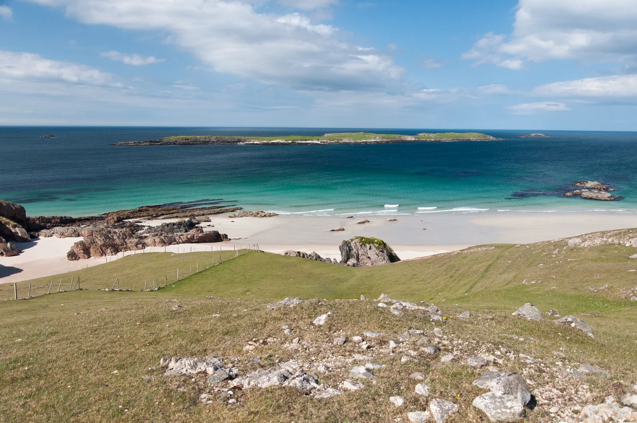 ruined chapel in Balnakeil / Durness / Scotland