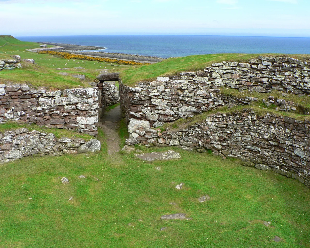 Carn Liath Broch, Scotland