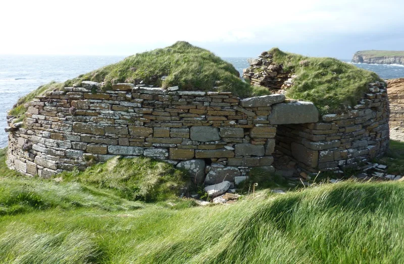 Broch of Borwick, Mainland, Orkney, Scotland.