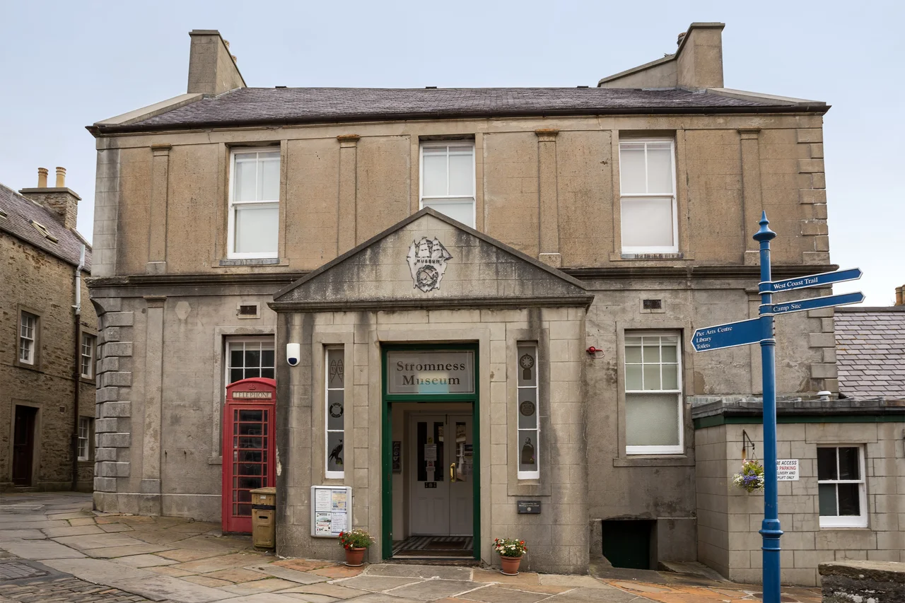 Museum in Stromness, Orkney Islands, Scotland