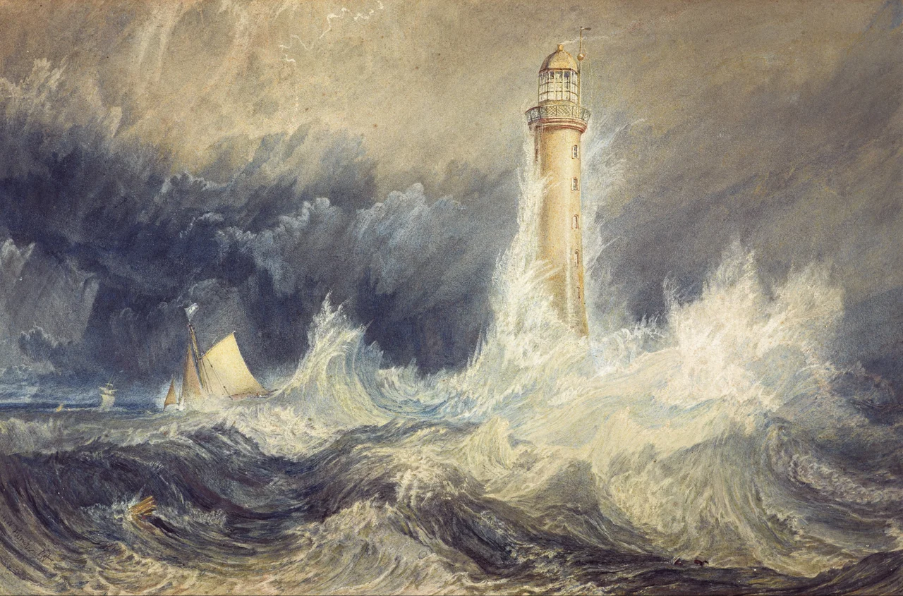 Joseph Mallord William Turner - Bell Rock Lighthouse - Google Art Project.jpg