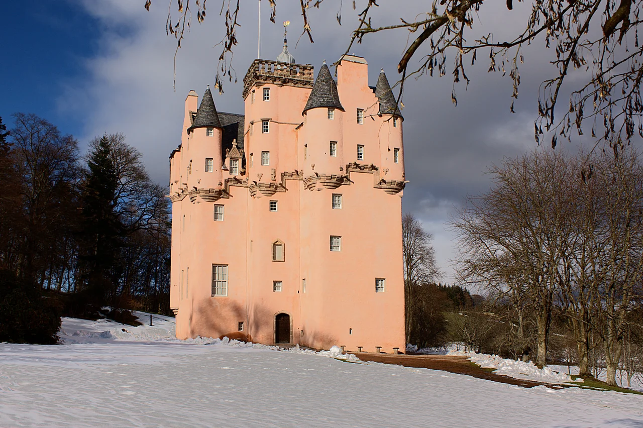 Craigievar Castle.