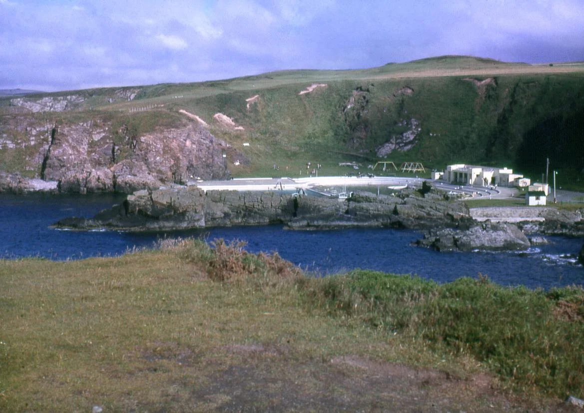Tarlair Swimming Pool, Aberdeenshire in the 1960s