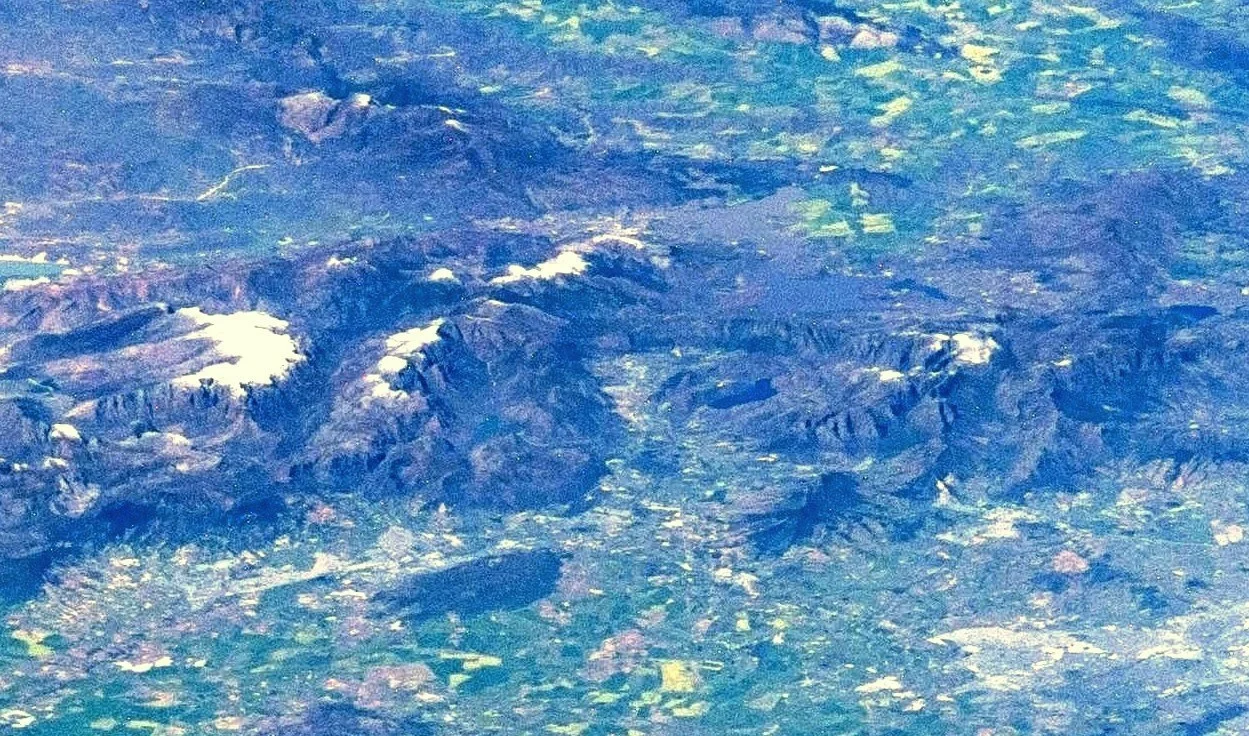iss071e580719 (Aug. 30, 2024) — The Drakenstein Range and Drakenstein Valley in the Western Cape, South Africa, are pictured from the International Space Station as it orbited 265 miles above. This region is situated in the central Boland at the headwaters of the Berg River. The Drakenstein Range forms a small part of the extensive Cape Fold Belt, an ancient formation dating from the Permian.