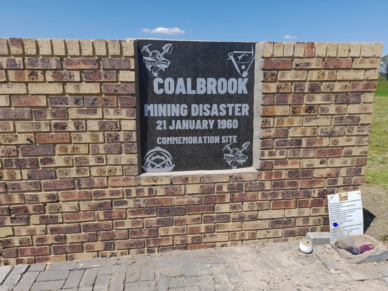 Coalbrook Mine Disaster of 1960 Commemoration Site (Jan 2025)