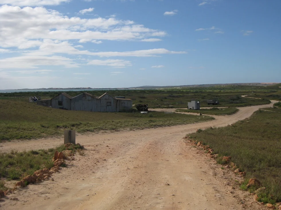 view from ningaloo homestead toward coast