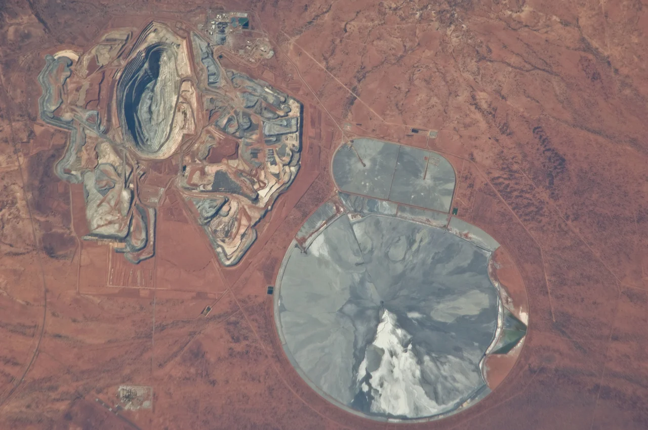 View of Western Australia taken during ISS Expedition 22.