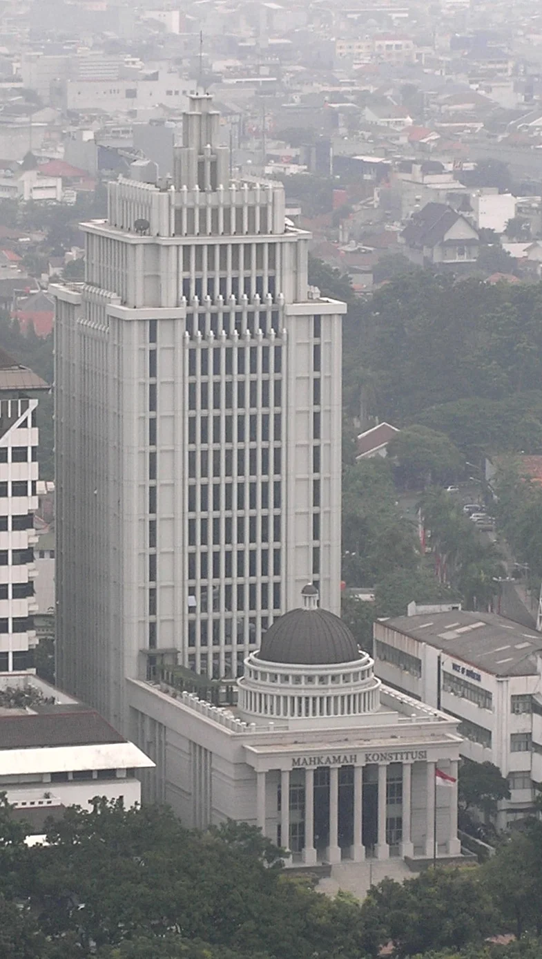 The Constitutional Court of Indonesia building in Jakarta