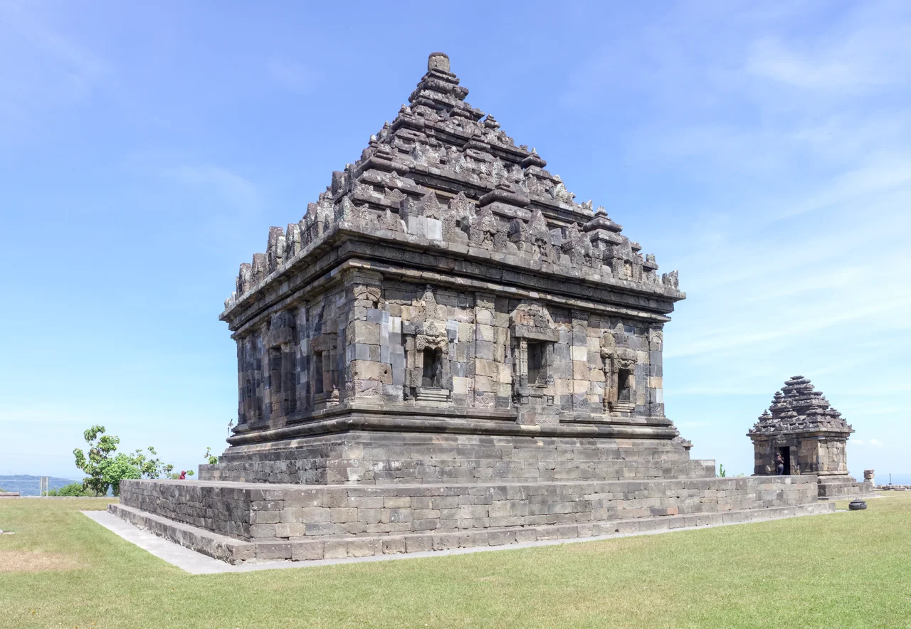 Main temple at Candi Ijo, Sleman, Yogyakarta, 2014-05-31