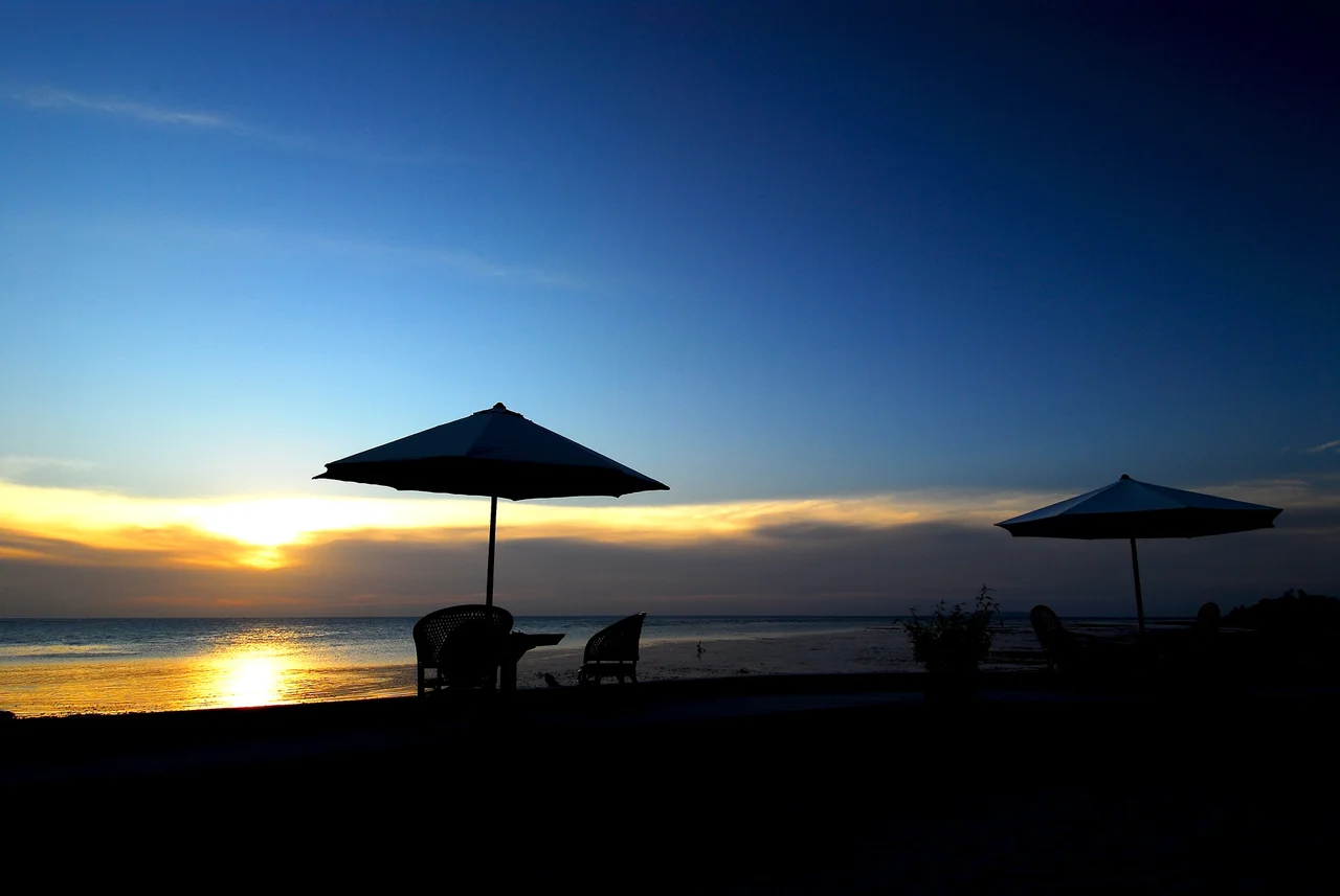 'Wakatobi Sunset' On Black