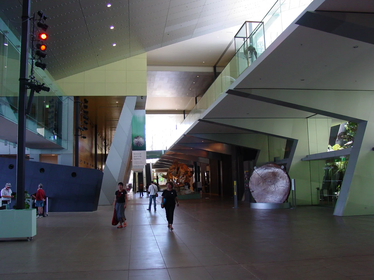 Melbourne Museum interior.