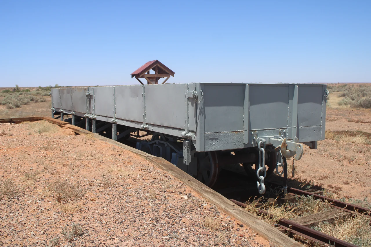 SAR NG open wagon at Farina January 2021
