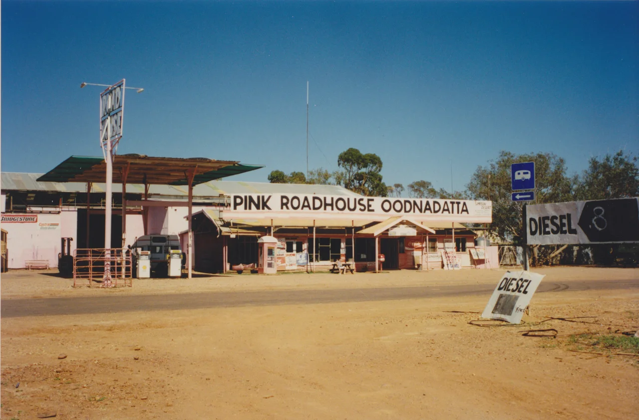 The abandoned station at Oodnadatta.