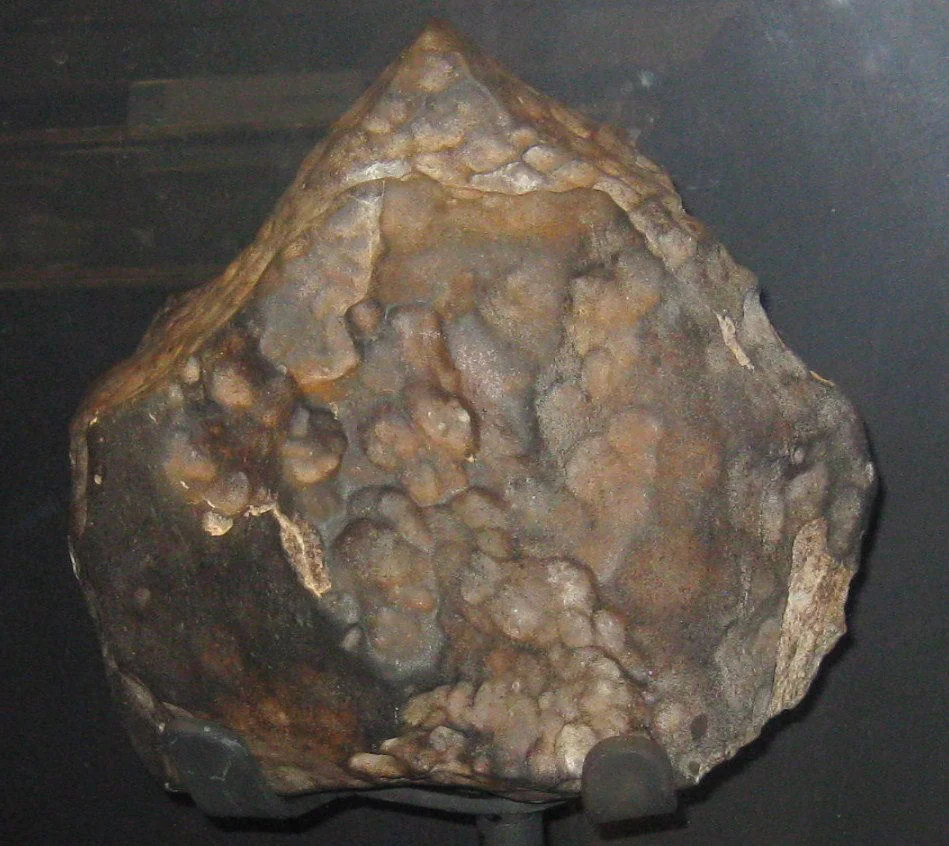 Ordinary chondrite meteorite found in Queensland, Australia, 1879. On display in the Natural History Museum, London