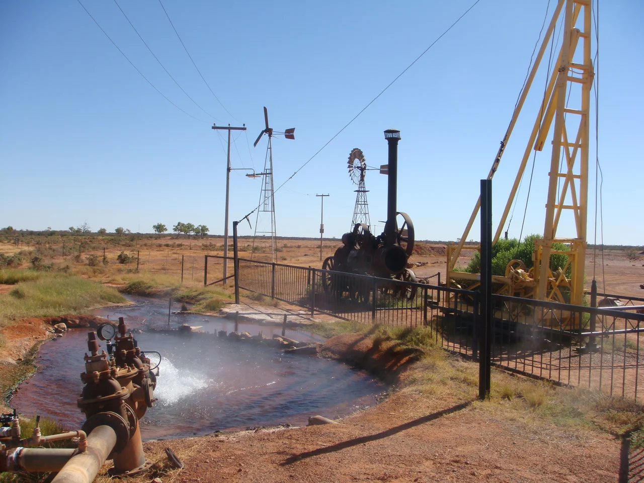 Hydroelectric Bore at Thargomindah.
