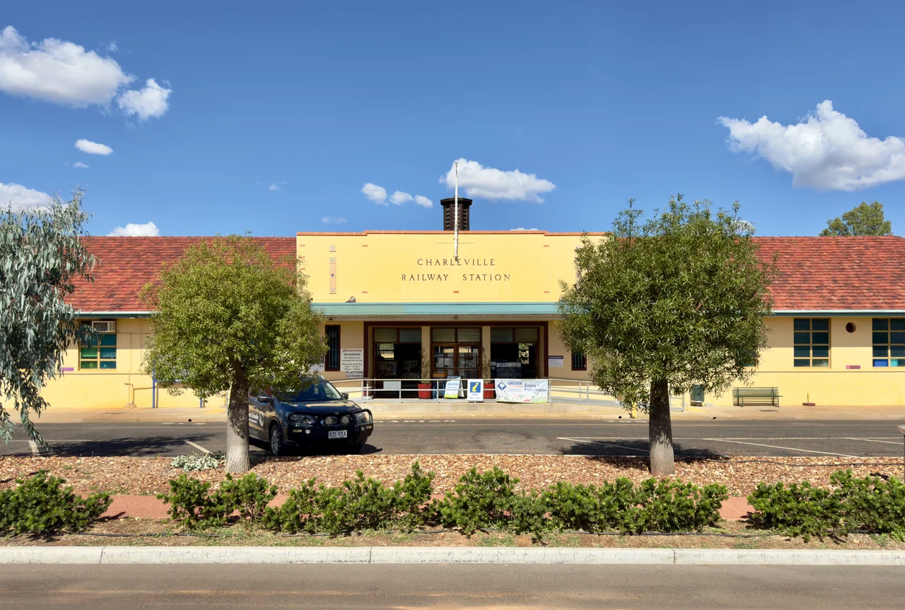 Charleville railway station, Queensland, 2024