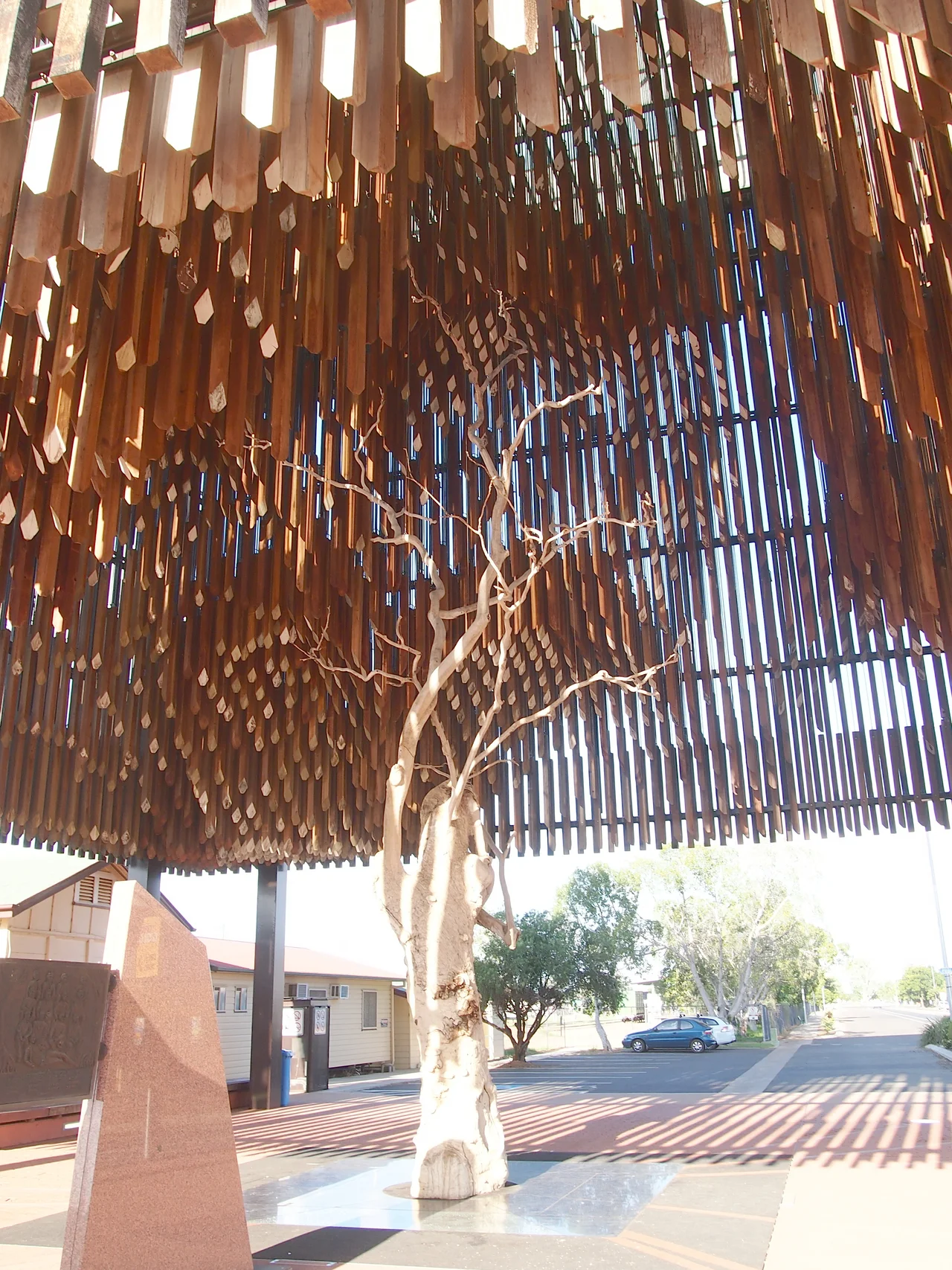 The "Tree of knowledge" monument, Barcaldine, Queensland