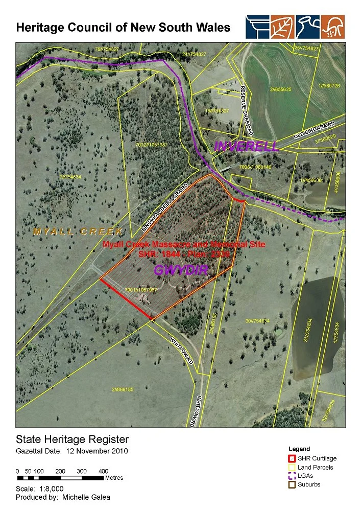 Myall Creek Massacre and Memorial Site: SHR Plan No 2339