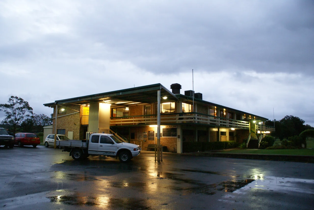 Kyogle Golf Club - Club House after the rain