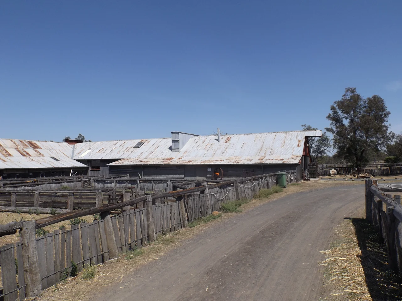 Photo of Jondaryn Woolshed at Jondaryan, Queensland, Australia.