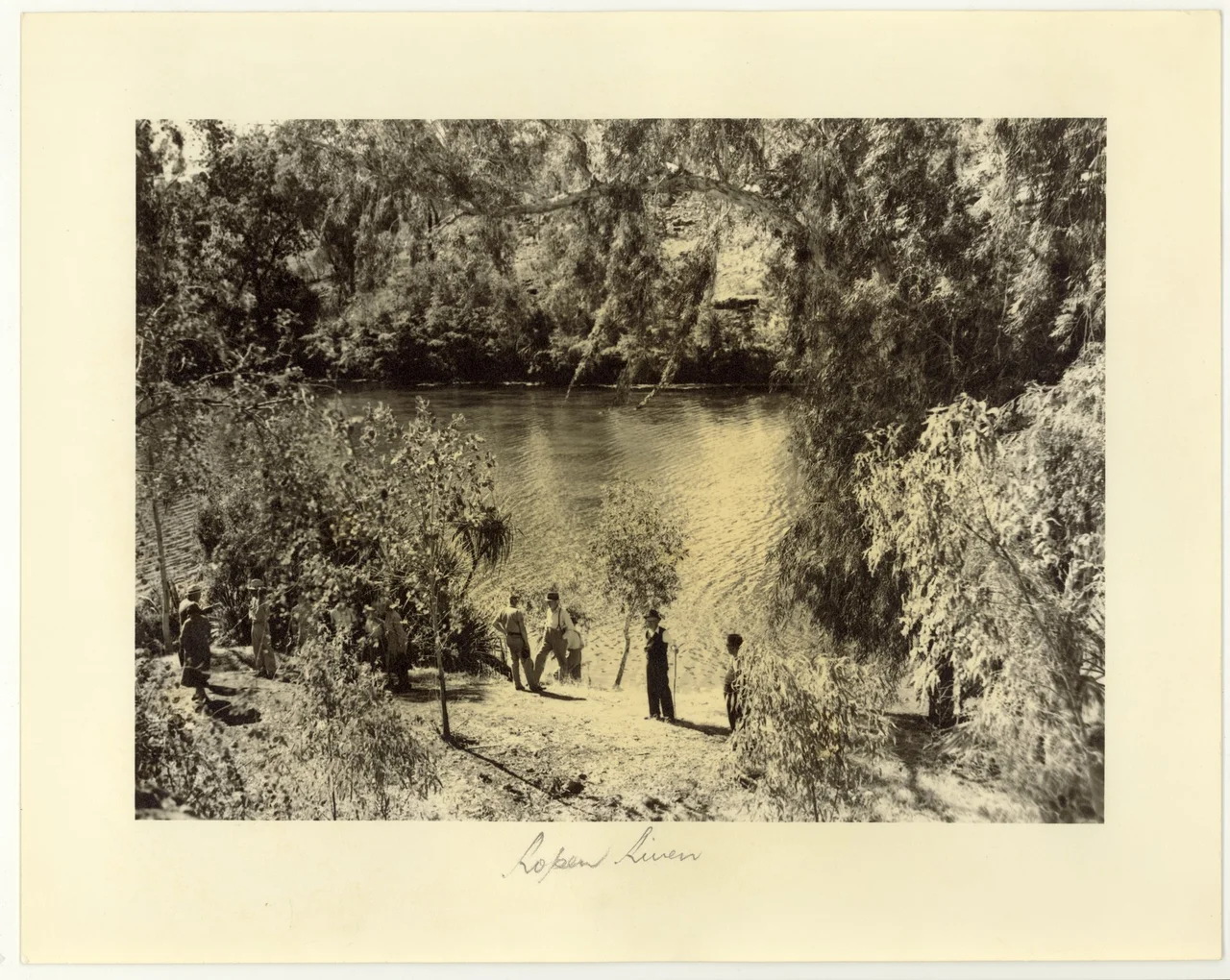 Roper River. Photograph by Mr Tasker, the tour photographer.