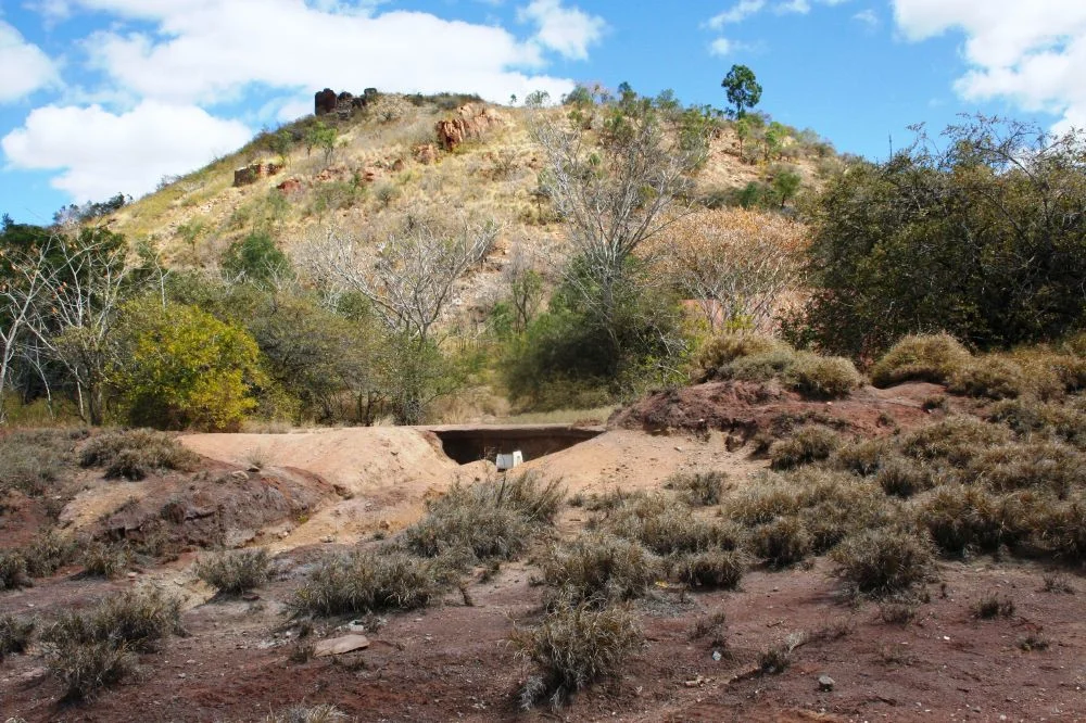 Towers Hill, site of former mining activity (2011)