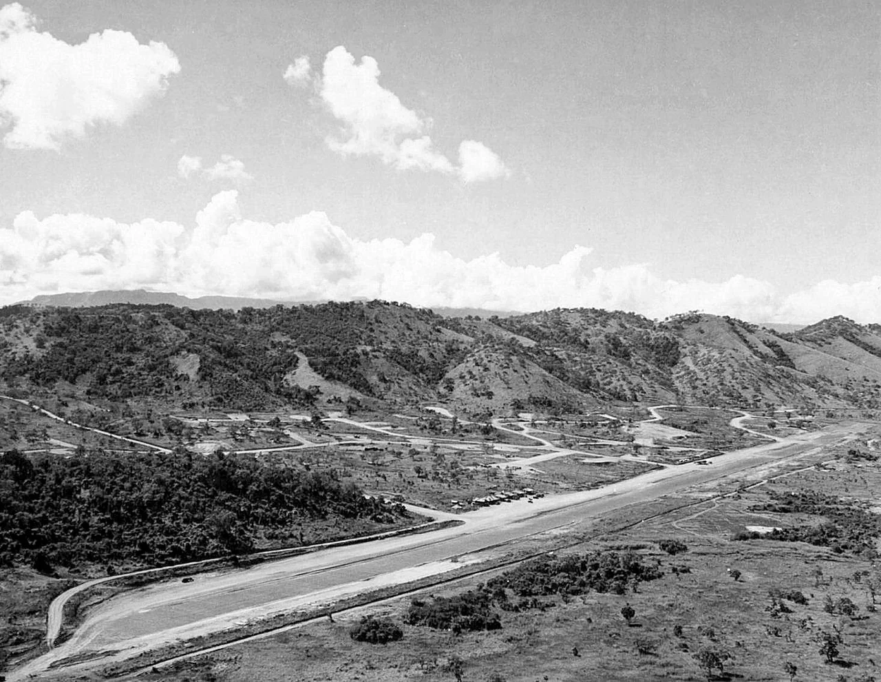 Kila Kila Airfield (also known as 3-Mile Drome), near near Port Moresby, New Guinea