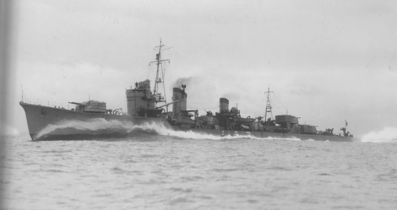 Imperial Japanese Navy destroyer Arashi.
