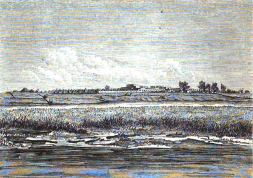 A view of Fashoda in 1869.