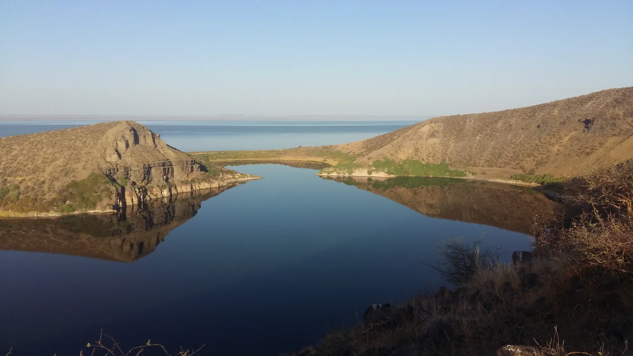 Kenya, 

Central Island in Lake Turkana