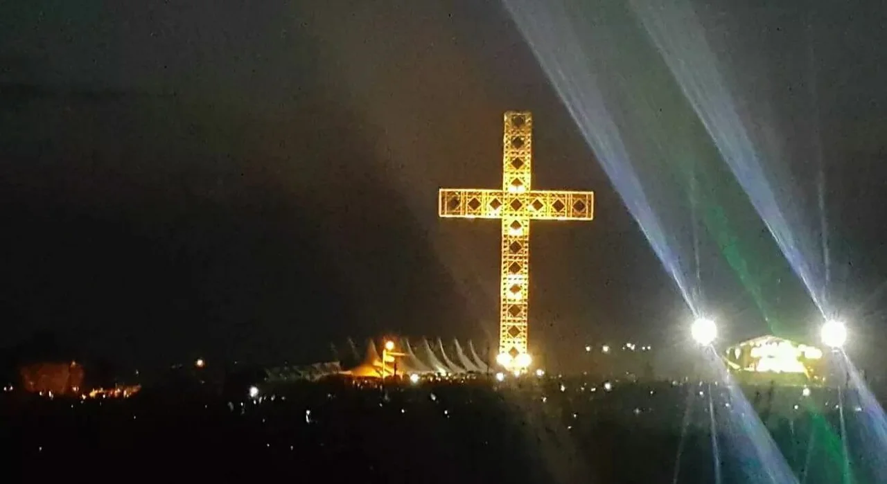 A holy cross for celebration of the Meskel holiday is located on the mountains in the east of the city.