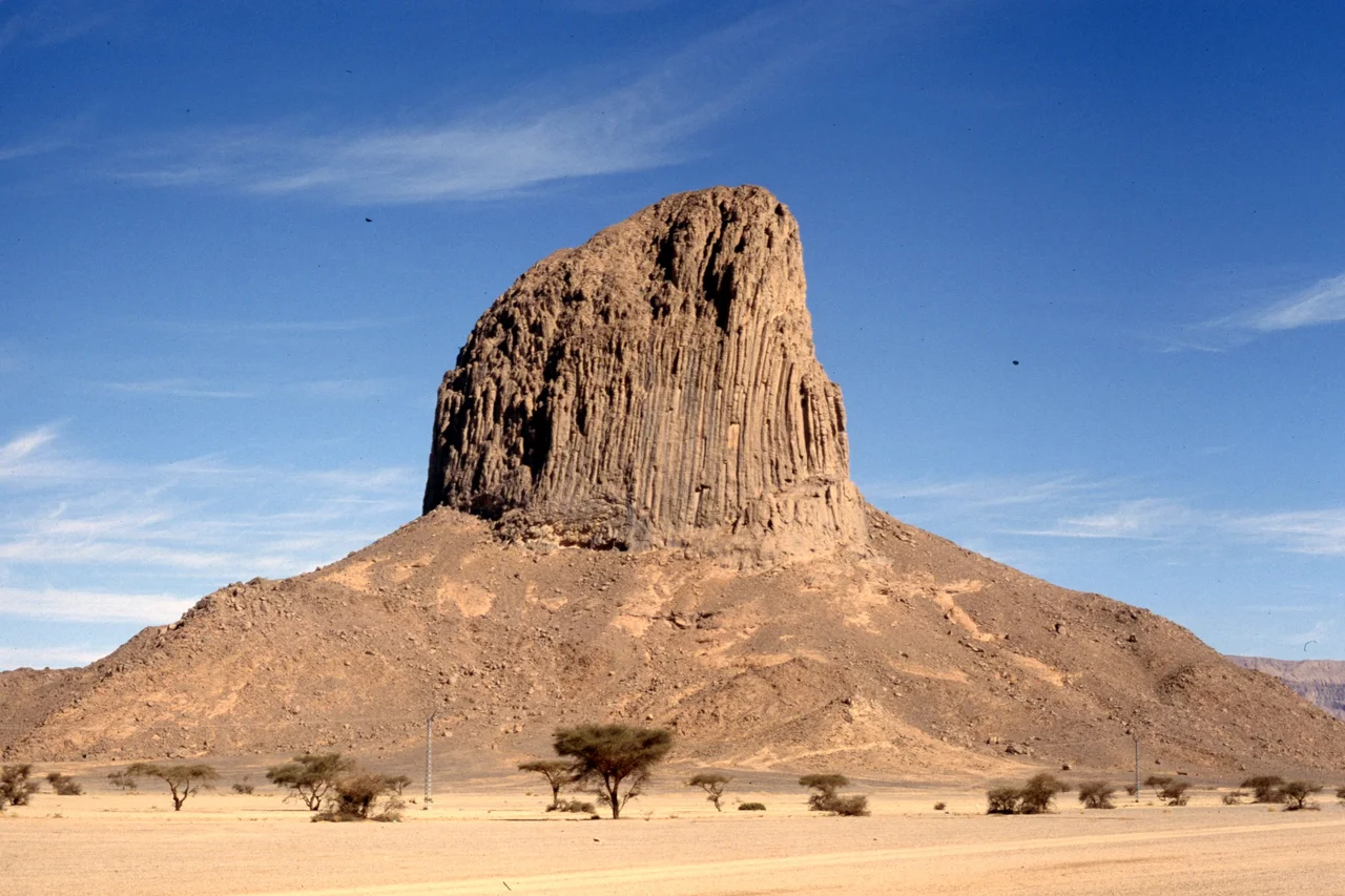 Asskrem region in Hoggar (Tamanrasset wilaya, southern Algeria).