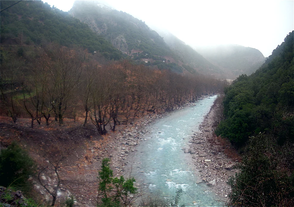 River Agrafiotis, prefecture of Evrytania, Central Greece